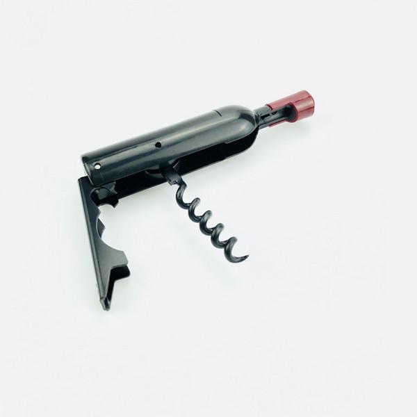 Wine Bottle Shaped Corkscrew Opener